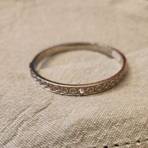 Silver Coach Bracelet